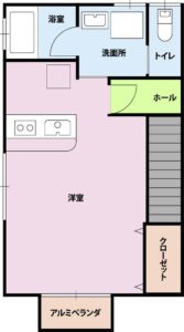 コーポ寺尾Ⅱ２階